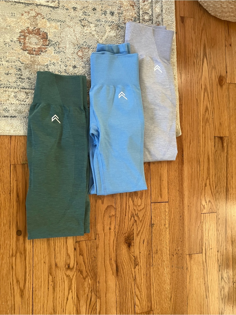 Oner Active Seamless High-Waist Leggings in Light Blue - Picture 5 of 5